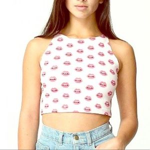 American Apparel Lips Tank